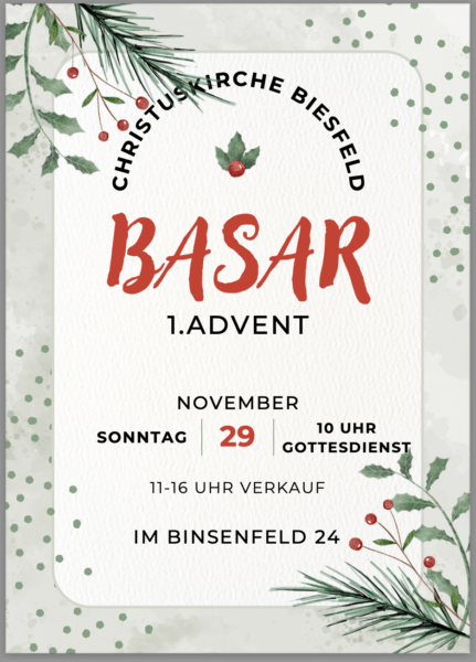 Adventsbasar