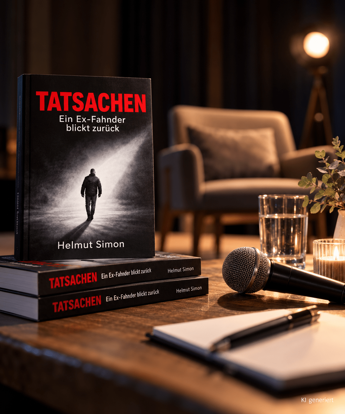 Lesung mit Helmut Simon – „TATSACHEN: Ein Ex-Fahnder blickt zurück“