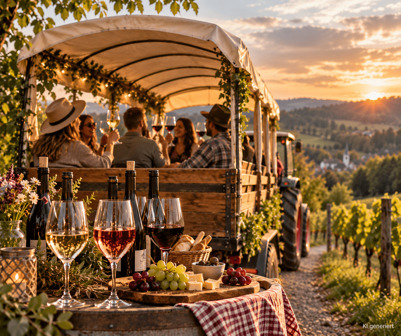 Planwagen Tour Mit Wine Tasting